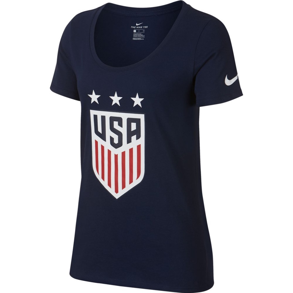 USA Soccer - Nike Women's Team Crest T-Shirt Medium